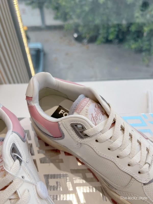 Golden Goose G411 Spring Summer Retro Running Shoes with Soft Sole - KFY00320