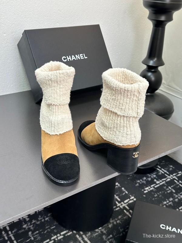 Chanel 2025 SS Short Boots Essential Fall Winter Item - LY00260