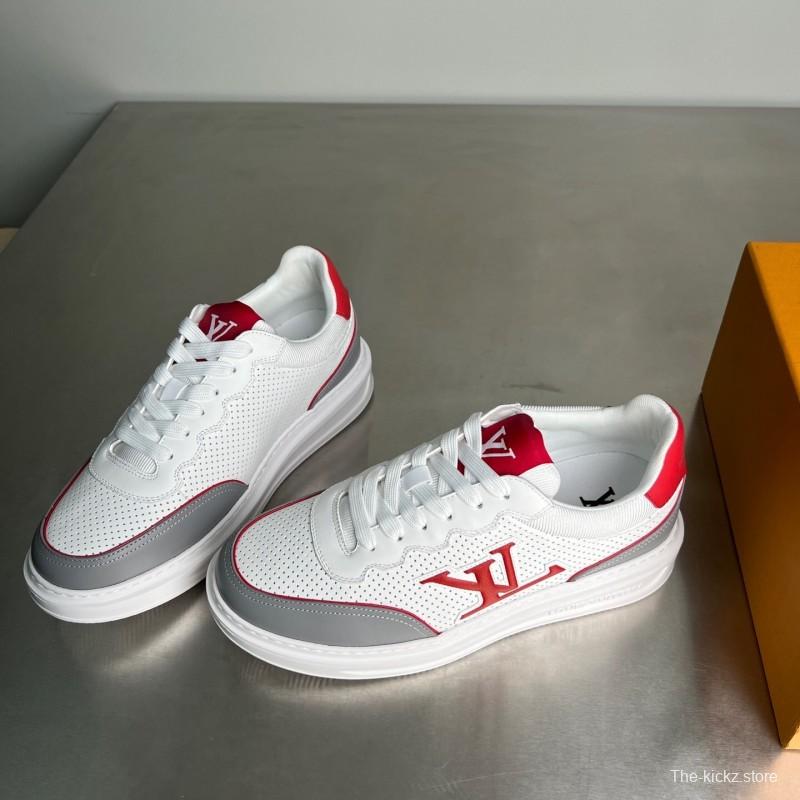 Lv Beverly Hills Low-Top Fashion Sneakers Men's Shoes - YC