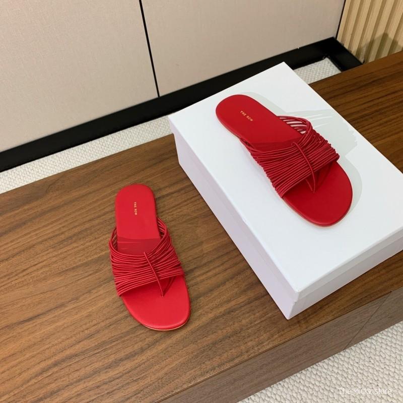 The Row Roman Net Sandals 2025 SS Minimalist Design - KFY00210