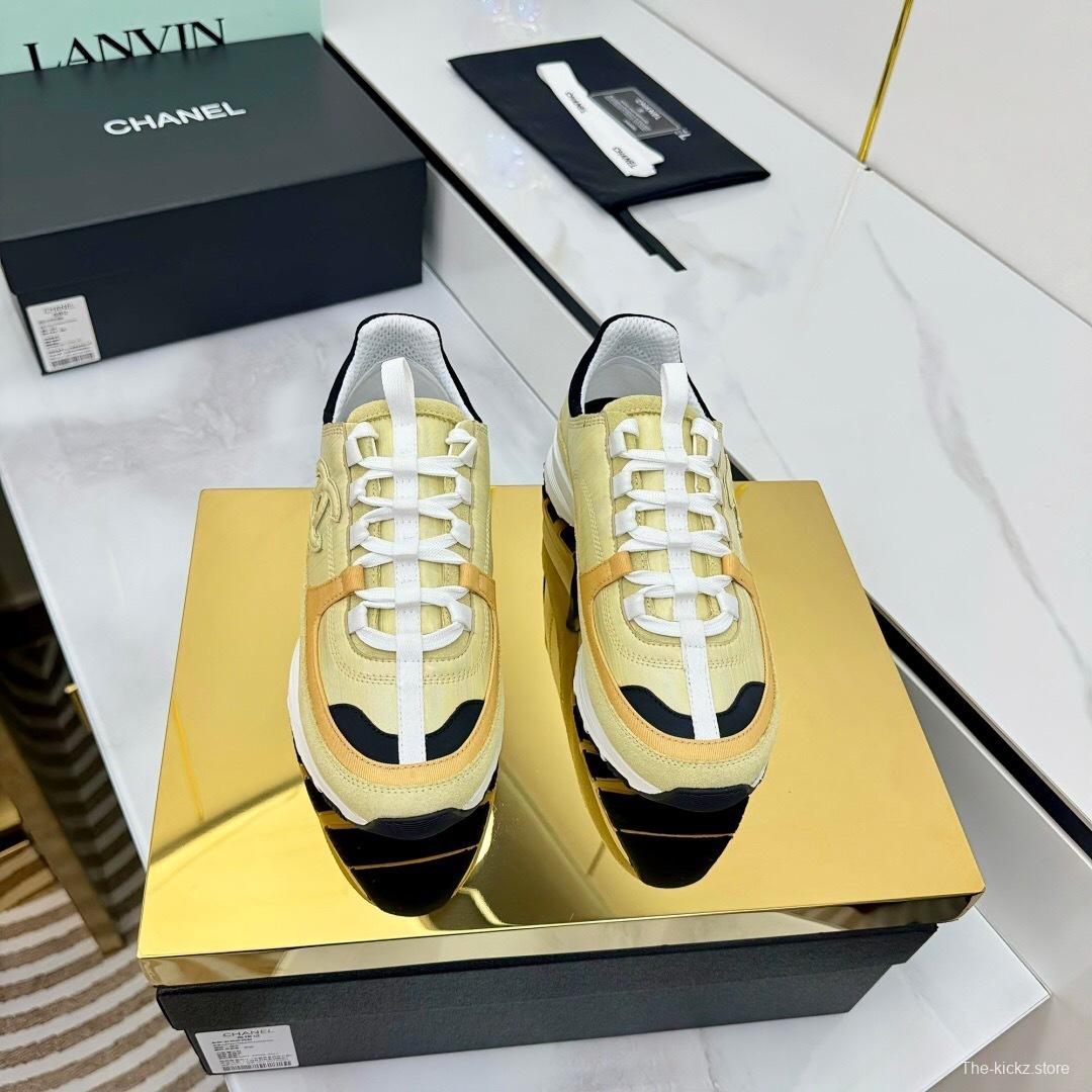 Chanel 2025 SS Chunky Sole Casual Sneakers - LY00310