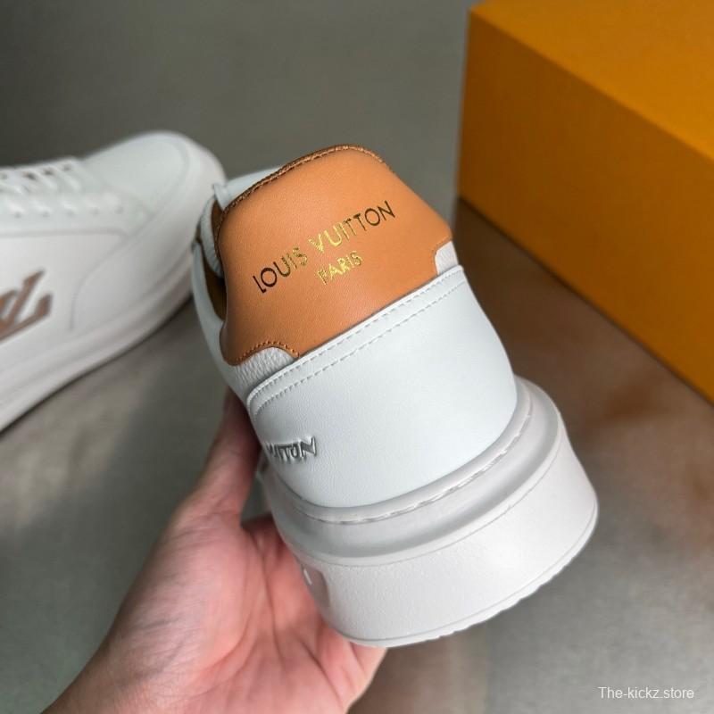 Louis Vuitton Beverly Hills Low-Top Fashion Sneakers Men's Shoes - YC